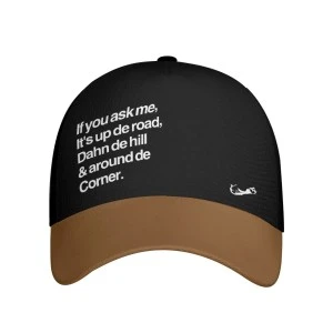 Bermuda Dahn de hill baseball cap - black and brown