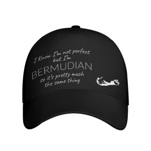 Perfect Bermudian baseball cap black