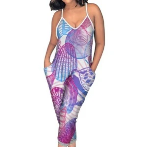 Bermuda Seashell Romper-Jumpsuit