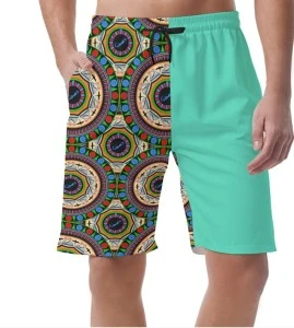 Bermuda African Roots- Men's (Unisex) Swim Trucks /Shorts 