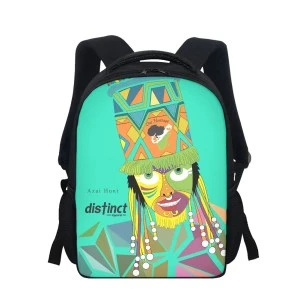BERMUDA Gombey Ayo! - Student Backpack (Teal) 