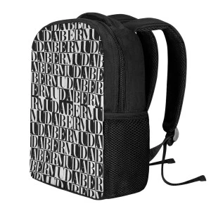BERMUDA Box - Student Backpack (White&Black) 
