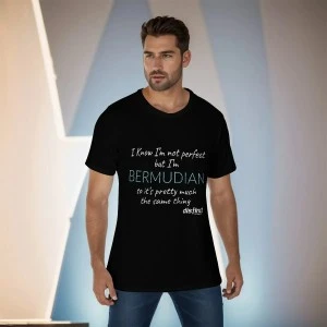 PERFECT BERMUDIAN- T-SHIRT (UNISEX) (Black)