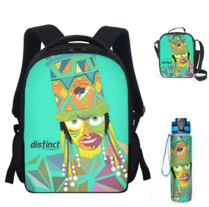 Bermuda Gombey Ayo! - Back to School Set -Backpack, Tumbler & Lunch Bag (Green)