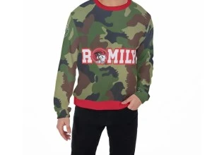 RAMILY CAMO - WSSU-INSIRED- Sweater (Army)
