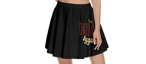 HBCU LEGEND (BLACK)-- SHORT SKIRT