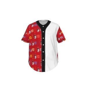 WSSU Clocktower  BASEBALL SHIRT -  (Red&White)