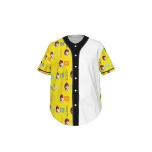 WSSU Clocktower  BASEBALL SHIRT -  (Yellow &White)