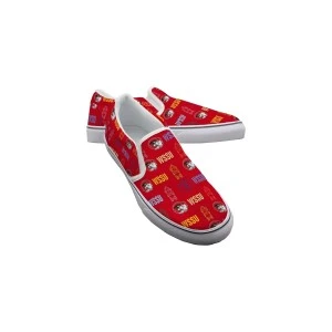 CLOCKTOWER- WSSU-INSPIRED- CHILDREN SHOES (RED)