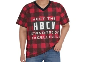 HBCU EXCELLENCE- JERSEY (PLAID RED)