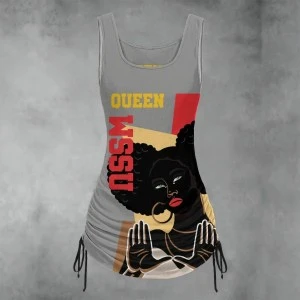 WSSU-INSPIRED Ws UP Cartoon - Dress