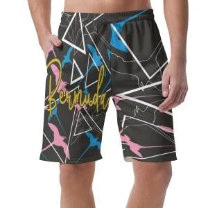 Bermuda Longtail (Black) - Men's (Unisex) Swim Trucks /Shorts