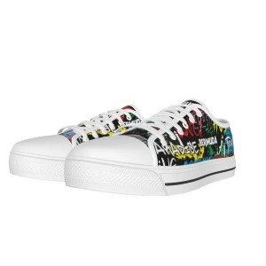 Bermuda Graffiti Low TOP Sneakers (Black) 