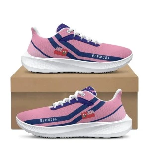 Bermuda Flag National Team- Extreme Comfort Walk/Run Sneakers 