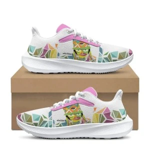 Bermuda Gombey Ayo! - Extreme Comfort Walk/Run Sneakers (White)