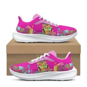 Bermuda Gombey Ayo! - Extreme Comfort Walk/Run Sneakers (Pink)
