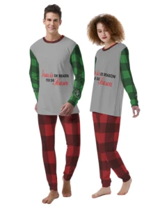 Bermuda Jesus CHRISTmas Unisex Adult's Pajamas 
