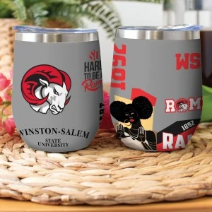 WSSU - RAMILY STAINLESS CUPS (GRAY) 
