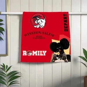 WSSU - RAMILY POLYESTER TOWEL (RED) 