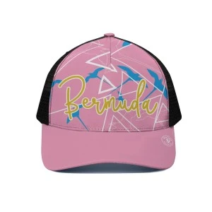 Bermuda Triangle Pink Baseball Cap 