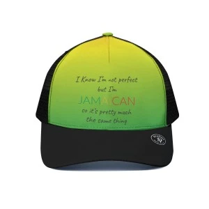 Jamaican I'm Not Perfect Hat