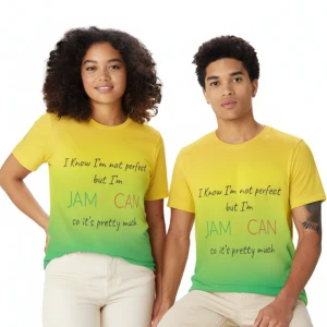 Jamaican I'm Not Perfect Unisex Shirt