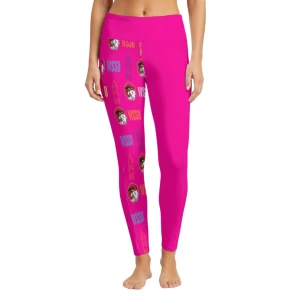 WSSU - Ramily Clocktower Pink Leggings