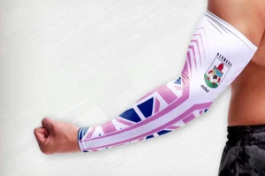 Bermuda Distinct - (Flag National Team Colors) Arm Sleeves Pair 