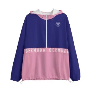 Bermuda Sports Team- Unisex Pullover Zipper Jacket