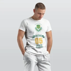 The Berkeley Institute Class of 2005 - Respice Finem- Unisex Tshirt (Short Sleeve)- White