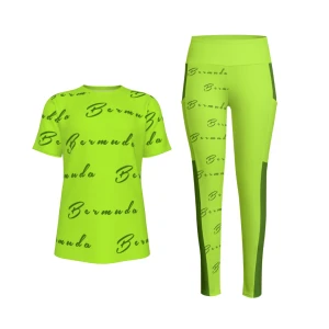 Bermuda Active Two-Piece Set (Green)