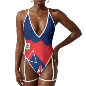 Bermuda Flag One-Piece Swimsuit