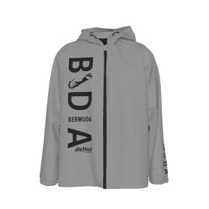 Bermuda Sport Jacket (Black & Gray) Wind & Raincoat