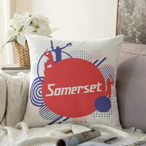 CUPMATCH PILLOWS- -Somerset (Plush 100% polyester) (Celebration Collection) 