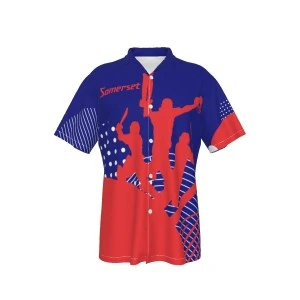  Somerset Cupmatch  Button Up Shirts (Unisex)- (Celebration Collection)