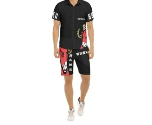 WSSU-INSPIRED Men's Short Sleeve Shirt Set