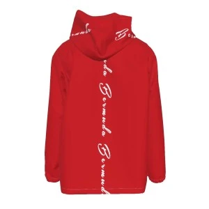 Bermuda Jacket (Rain&Windcoat) - Red & White for Kids 