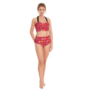 WSSU-INSPIRED CLOCKTOWER SWIMSUIT - SEXY TWO PIECE 