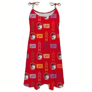 CLOCKTOWER (WSSU-INSPIRED) DRESS (BEACH COVERUP TOO)