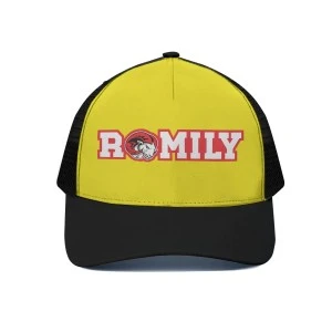 RAMILY - WSSU-INSPIRED Hat Collection-TRUCKER BASEBALL CAP (YELLOW) 
