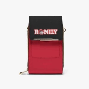 RAMILY (WSSU-INSPIRED) MOBILE CROSSBODY BAG (Red&Black)