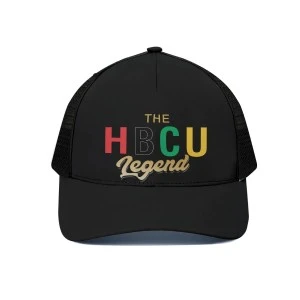 HBCU LEGEND- HBCU Hat Collection- BASEBALL CAP (BLACK)