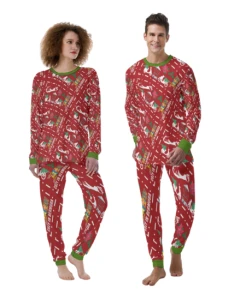 Bermuda Christmas Unisex Adult's Pajamas 